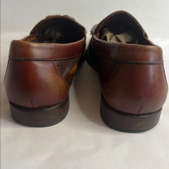 H.S. Trask Brown Leather Loafers