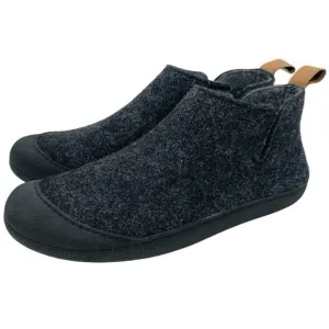 Huckberry Greys Wool Indoor Outdoor Slipper Boots Men's US 9 Charcoal Slip On