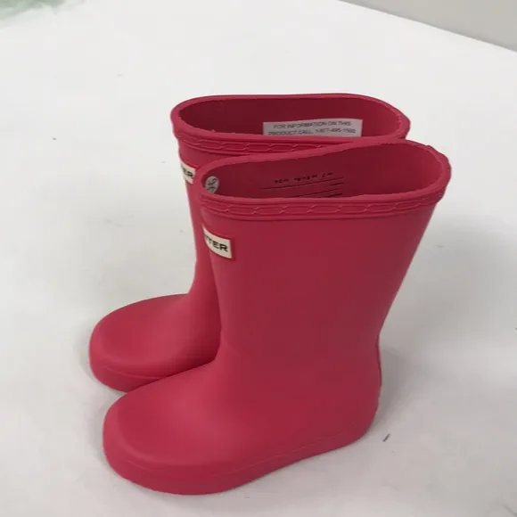 Hunter Girls  First Classic boots size US 8B/9G kids
