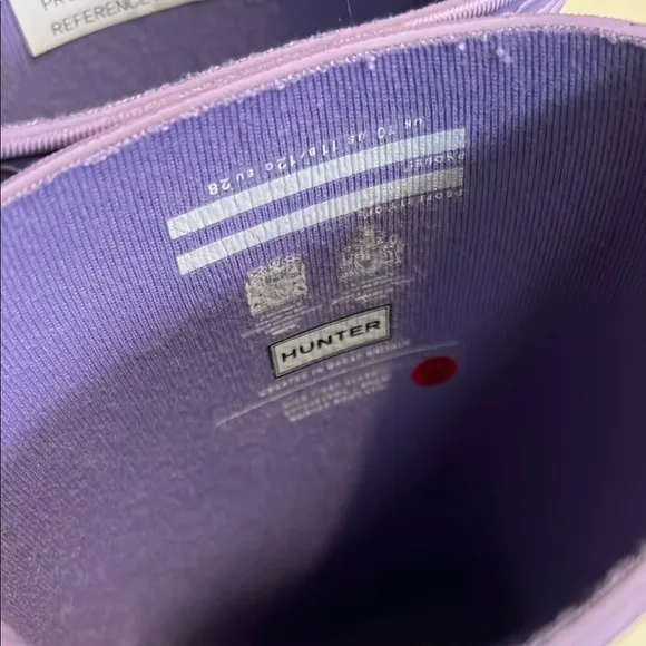 Hunter kids classic lavender rain boots