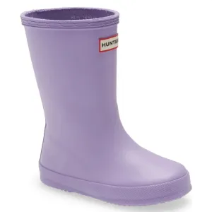 Hunter kids classic lavender rain boots