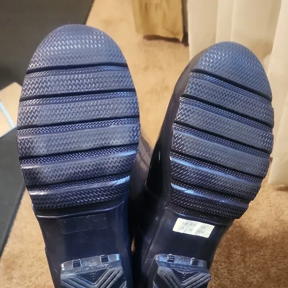 Hunter Original Gloss Tall Rain Boots Size 7M/8F