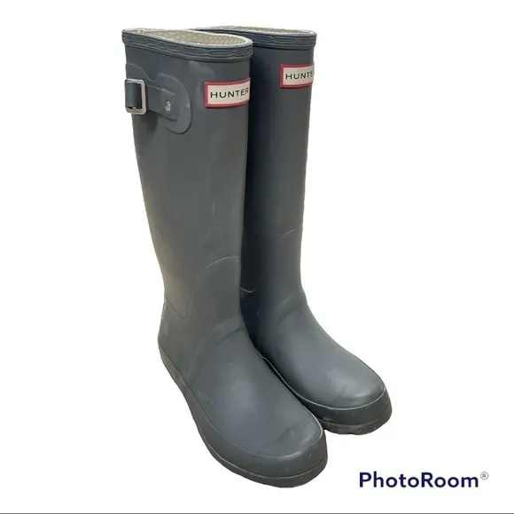 HUNTER Original Tall Rain Boots Women's US 7