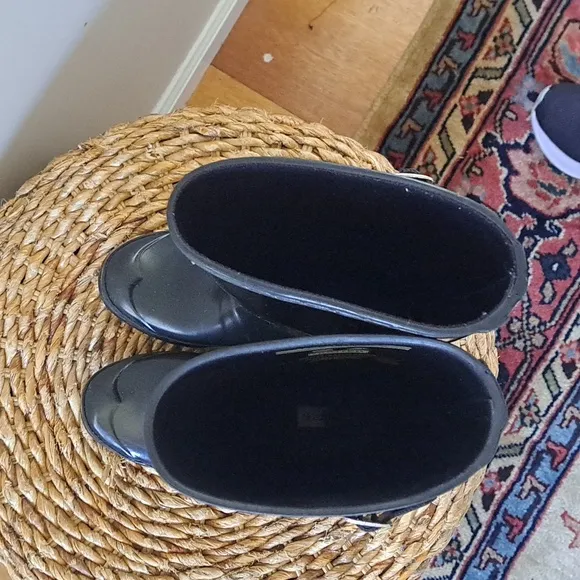 Hunter Youth Original Tall Black Tall Rain Boots‎ Size B2/G3