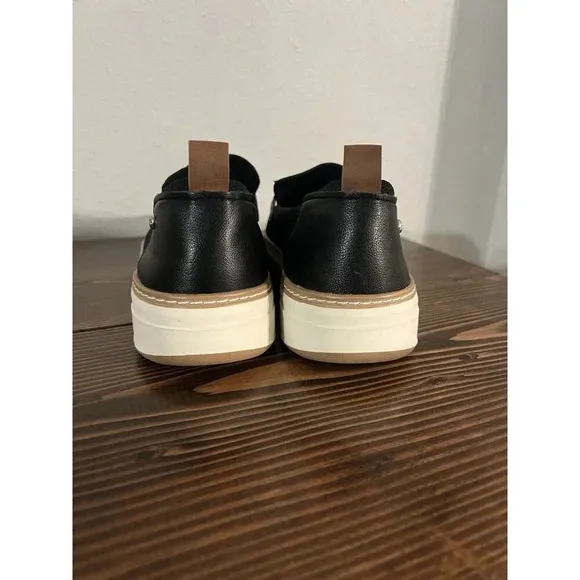Hush Puppies Women’s Size 10 Cody Bounce Black Slip On Casual Loafers