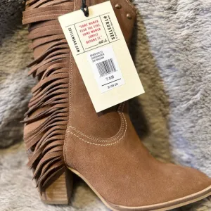 Idyllwind Brown Heeled Fringe Boots