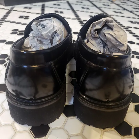 INC International Concepts Vance Loafers Black 8.5