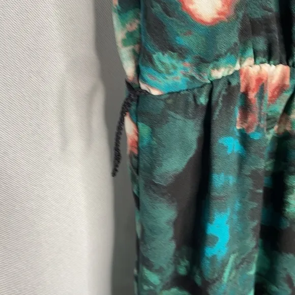 INC Puff-Sleeve High-Lo Dress