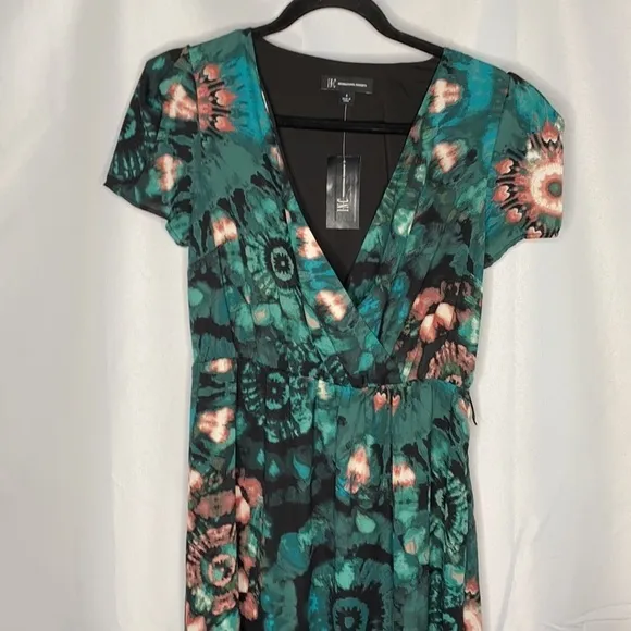 INC Puff-Sleeve High-Lo Dress