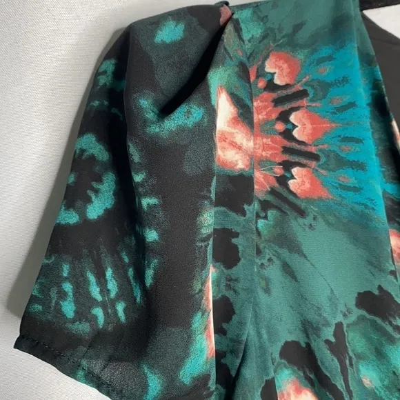 INC Puff-Sleeve High-Lo Dress
