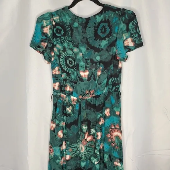 INC Puff-Sleeve High-Lo Dress