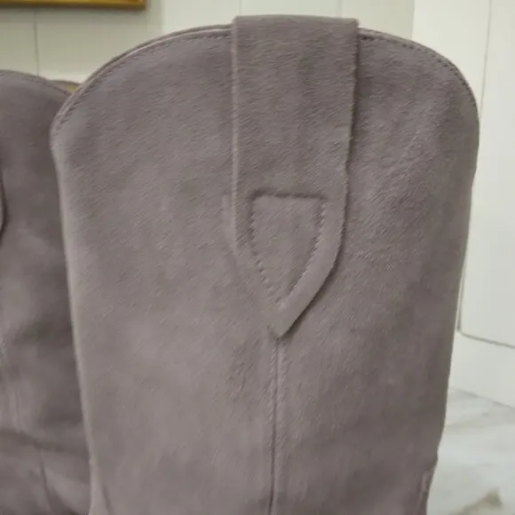 Isabel Marant | Duerto Suede Calfskin Boot Lavender Purple | Size 38
