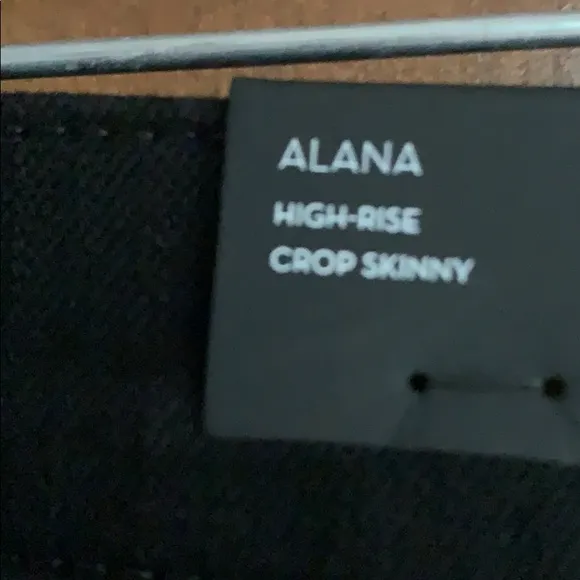 J Brand Black Alana Jeans