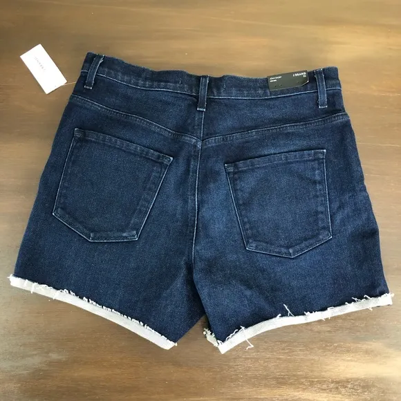 J Brand Joan high-rise jean shorts