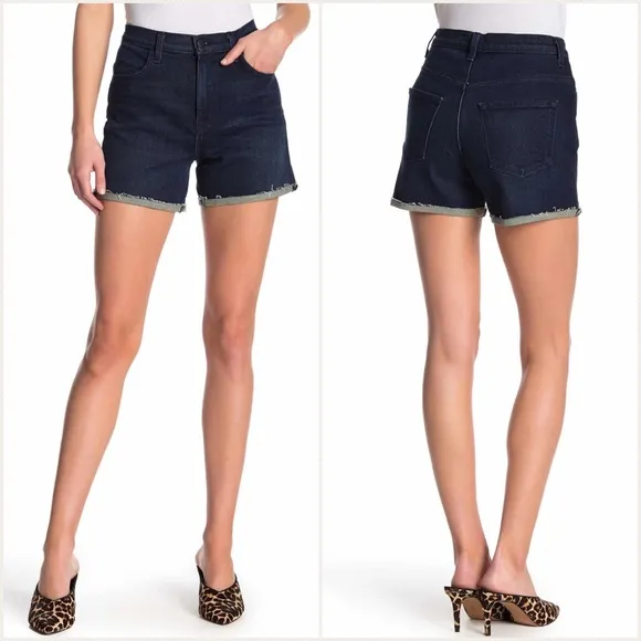 J Brand Joan high-rise jean shorts