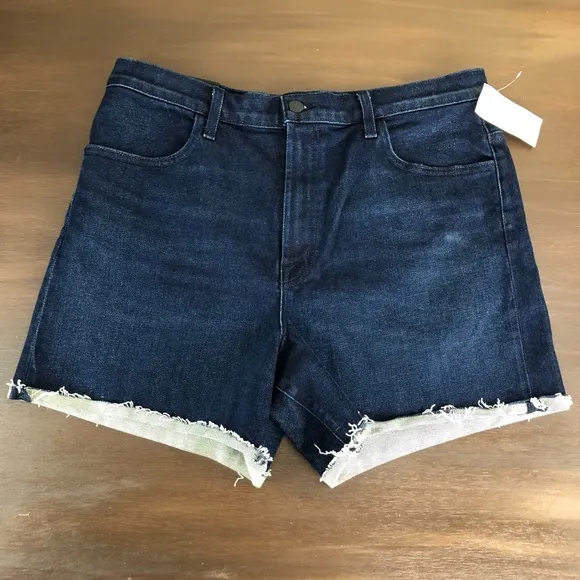 J Brand Joan high-rise jean shorts