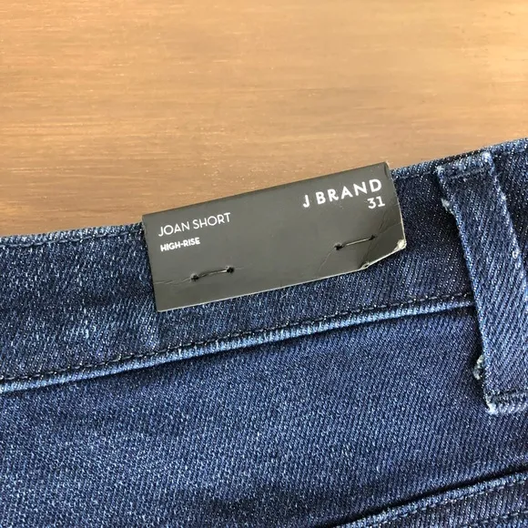 J Brand Joan high-rise jean shorts