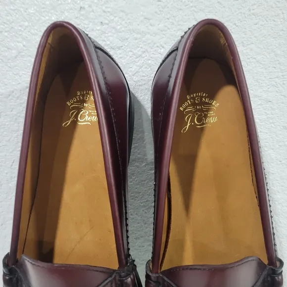J Crew Camden loafers in leather