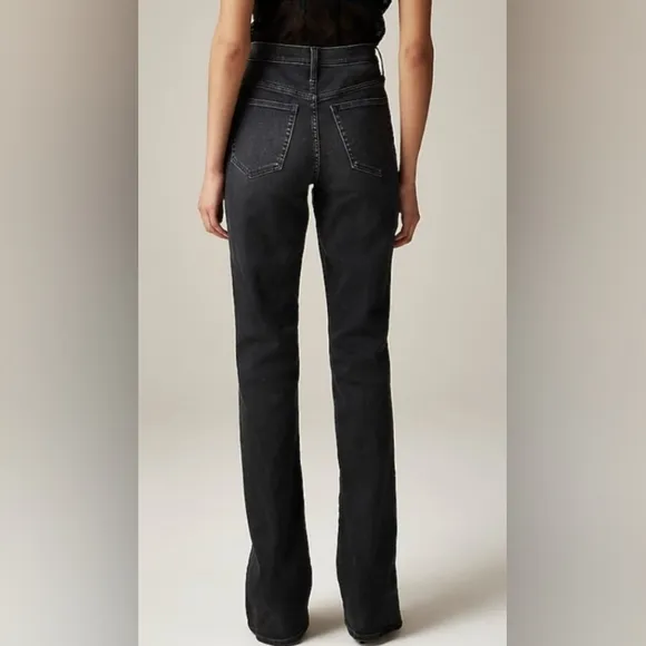 J. Crew High Rise Bootcut Denim Jeans Size 31 Tall 31T NEW NWT