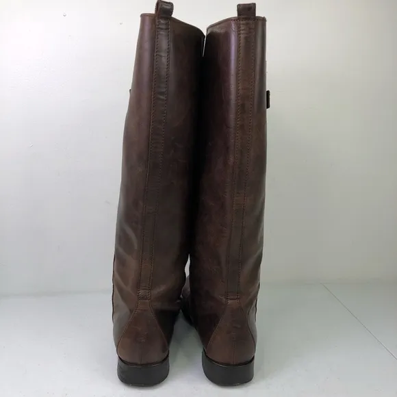 J. Crew Leather Slip On Boots Size 6.5