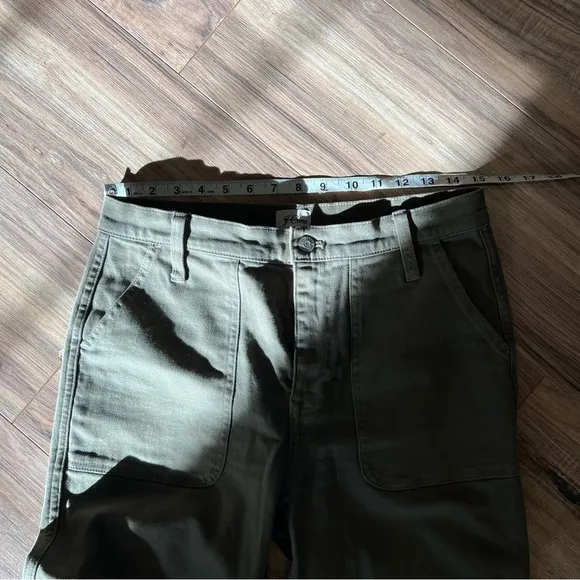J. Crew Straight-leg crop jean in garment-dyed denim