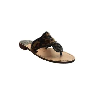 Jack Rogers Haircalf Jack Flat Sandal Womens Size 6 NEW