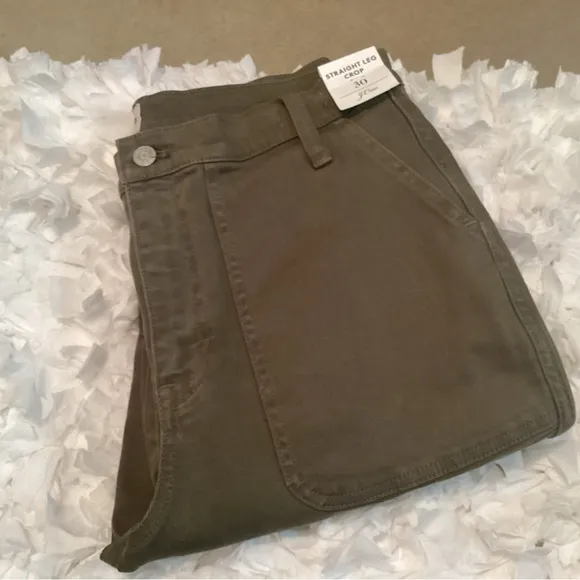 J.Crew Straight-leg Ankle cropped.