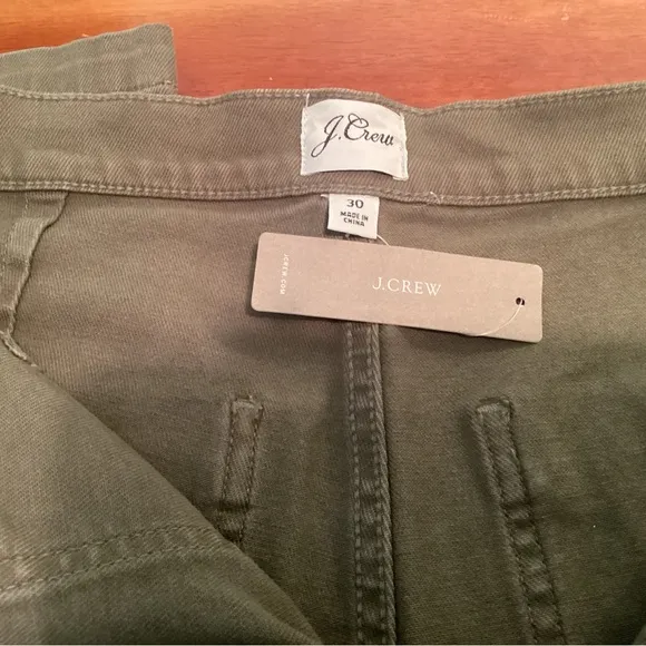 J.Crew Straight-leg Ankle cropped.