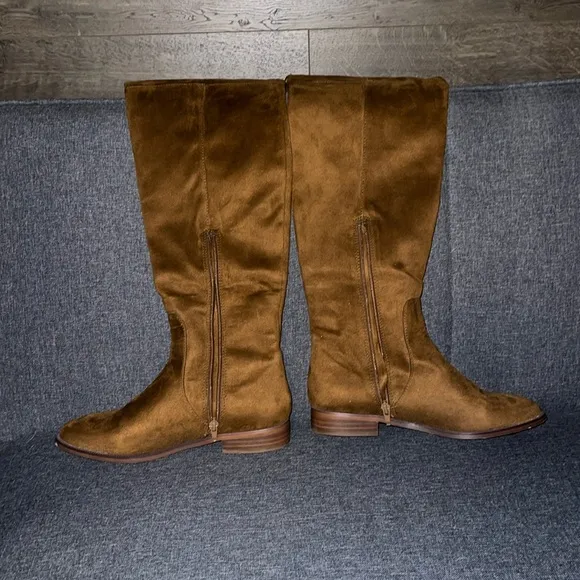 J.Crew Suede over the Knee Boots