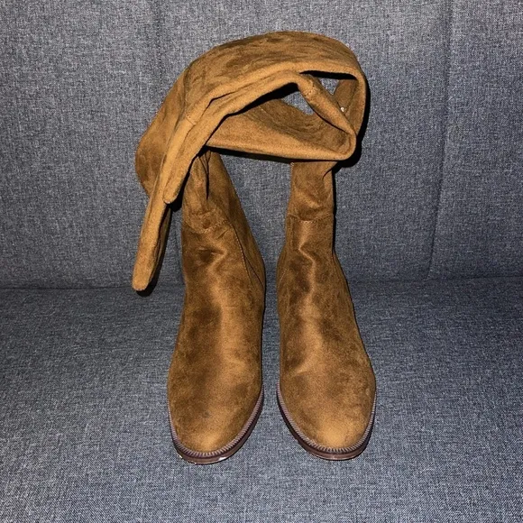 J.Crew Suede over the Knee Boots