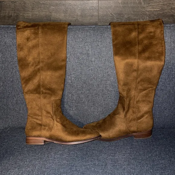 J.Crew Suede over the Knee Boots