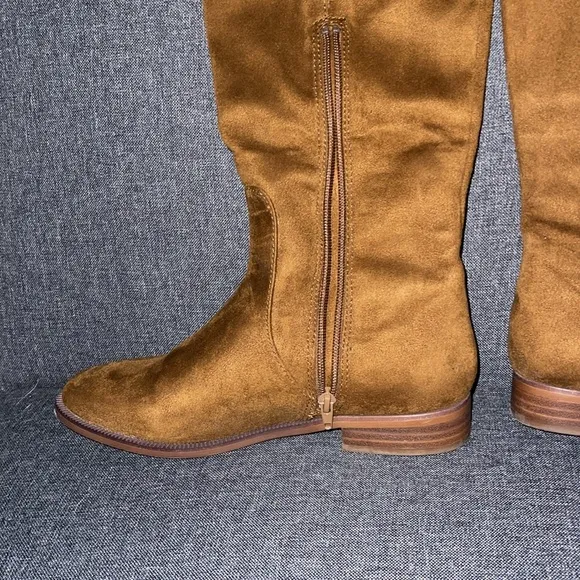 J.Crew Suede over the Knee Boots