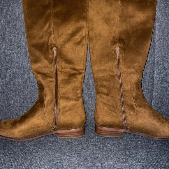 J.Crew Suede over the Knee Boots