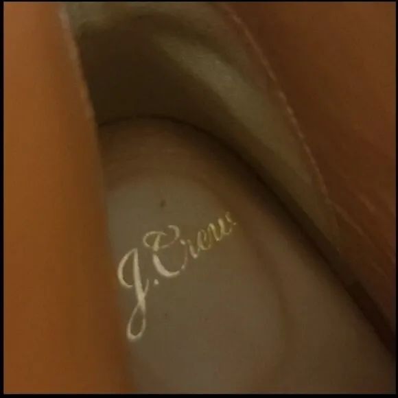 J. Crew Cognac Leather Riding Boots 5.5