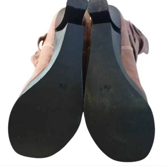 Jeffrey Campbell Platform Suede &quot;Get  Up&quot; Ankle Boots High Heel Booties size 9