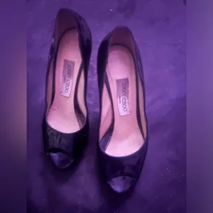Jimmy Choo platform heels peep toe dress shoe sandals classic open toe sexy