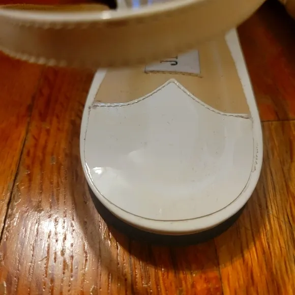 Jimmy Choo White Slingback Sandals