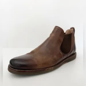John Varvatos Leather Brooklyn Grandfather Chelsea Boots - 9