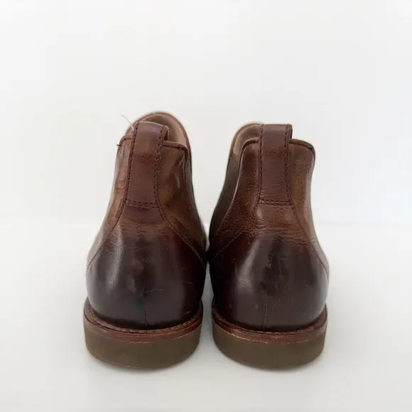 John Varvatos Leather Brooklyn Grandfather Chelsea Boots - 9