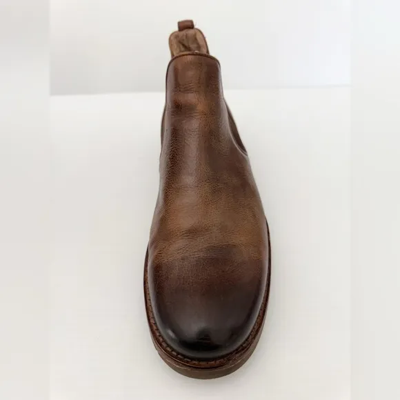 John Varvatos Leather Brooklyn Grandfather Chelsea Boots - 9