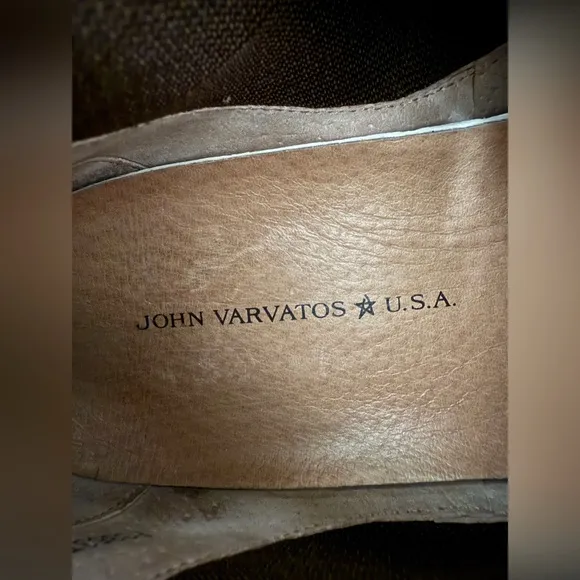John Varvatos Leather Brooklyn Grandfather Chelsea Boots - 9
