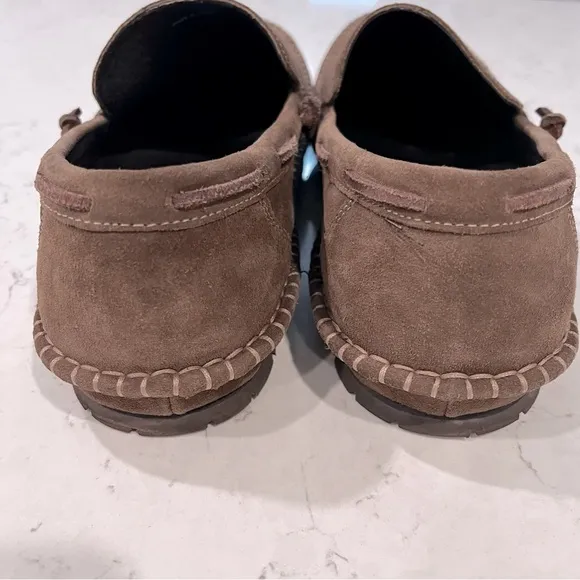 JOHN VARVATOS U.S.A Suede Leather Slip On Loafers Size 11.5