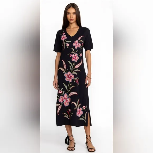 Johnny Was Libbi Traptuno T-Shirt Dress