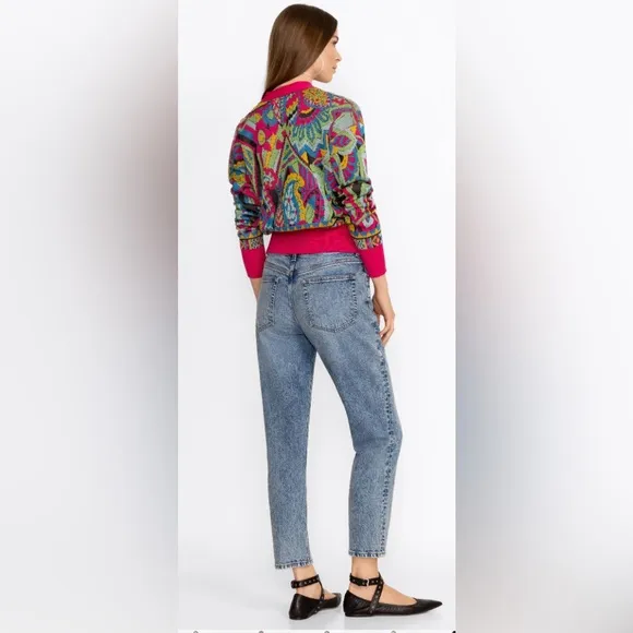 Johnny Was PALERMO SLIM BOYFRIEND Jeans - NWT - SIZE 31
