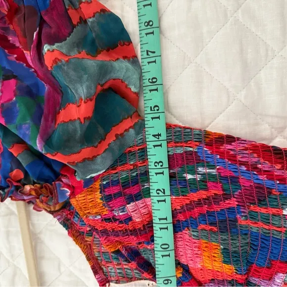 Johnny Was Summer Daydream Silk Maxi Dress