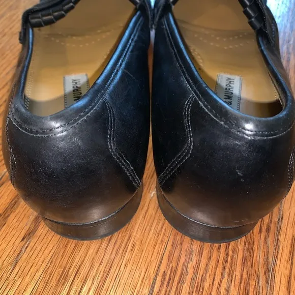 Johnston &amp; Murphy Breland Black Leather Loafers
