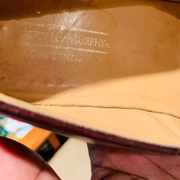 Johnston &amp; Murphy Cellini Burgundy Loafers