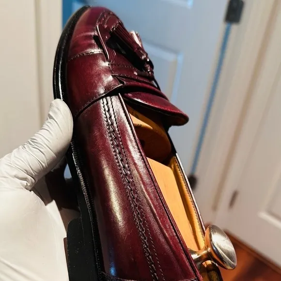 Johnston &amp; Murphy Cellini Burgundy Loafers