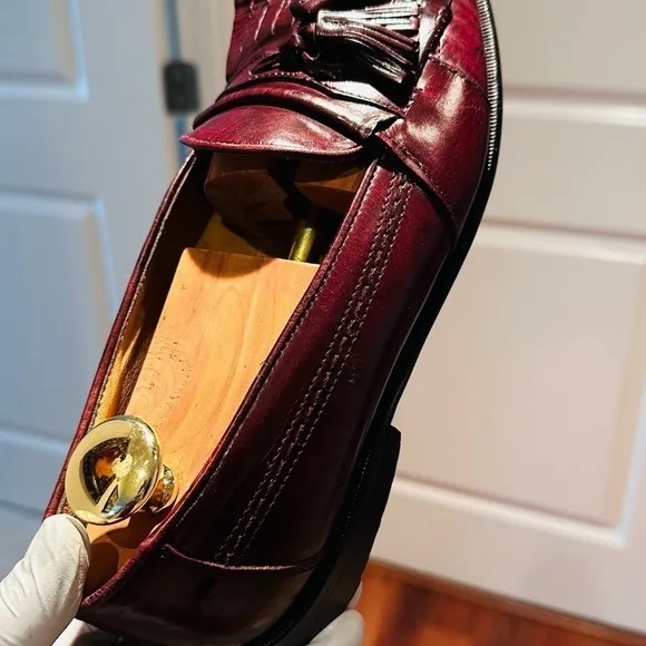 Johnston &amp; Murphy Cellini Burgundy Loafers