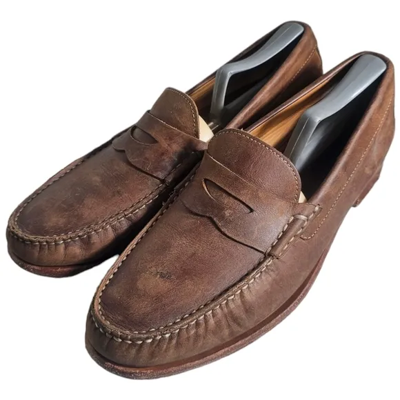 Johnston &amp; Murphy Penny Loafer - Brown 20-9666